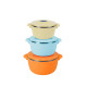 SET 3 CASEROLE TERMICE 2+4+6L,BELLY ORANGE, ART OF DINING BY HEINNER SET 3 CASEROLE TERMICE 2+4+6L,BELLY ORANGE, ART OF DINING BY HEINNER