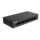 D-Link Switch DGS-108GL, 8 porturi Gigabit, Capacity 16Gbps, desktop, faramanagement, metal, negru, fara ventilator, D-link Green Technology.