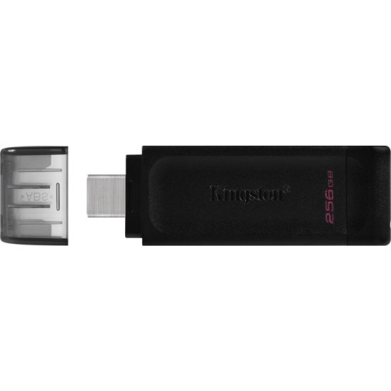 Memorie USB Flash Drive Kingston DataTraveler 70, Speed: USB-C 3.2 Gen1, 256GB Memorie USB Flash Drive Kingston DataTraveler 70, Speed: USB-C 3.2 Gen1, 256GB
