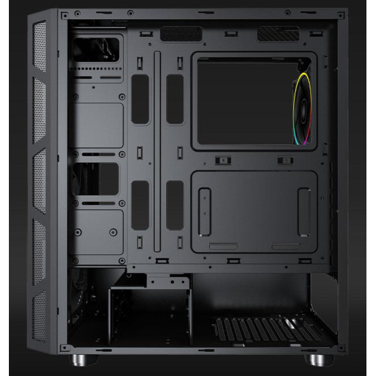 Carcasa Aqirys Antares Midi Tower Black  RGB