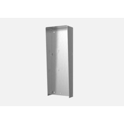Protectie ploaie pentru 3 module de videointerfon Hikvision DS-KABD8003- RS3/S, material otel inoxidabil, montaj aplicat, dimensiuni: 116.4 × 325.8 × 58 mm, greutate: 702.3 g