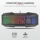 Tastatura Trust GXT 830-RW Avonn, Gaming, neagra