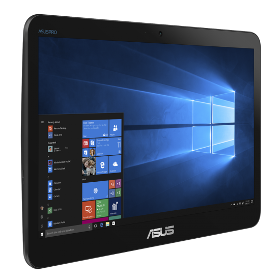 All-in-One ASUS, V161GART-BD036M, 15.6-inch, HD (1366 x 768) 16:9, Touch screen, Intel(R) Celeron(R) N4020 Processor 1.1 GHz (4M Cache up to 2.8 GHz 2 cores) 8GB DDR4 SO-DIMM, 256 GB SATA 2.5 SSD, Built-in microphone, 720p.HD.camera, Back I/O Ports: 1x DC
