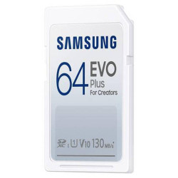 Card de Memorie SDXC Samsung Evo Plus, MB-SC64K/EU, 64GB, Class U1, V10