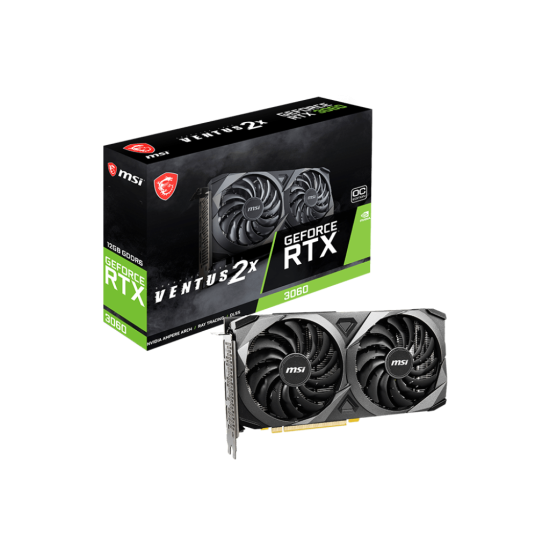 Placa video MSI GeForce RTX 3060 VENTUS 2X 12G OC Placa video MSI GeForce RTX 3060 VENTUS 2X 12G OC