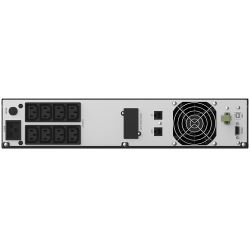 UPS nJoy Argus 3000, 3000VA/1800W, LCD Display, 8 IEC C13 cu Protectie, Management, Reglaj Automat al Tensiunii, iesire sinusoidala pura, rack 2U