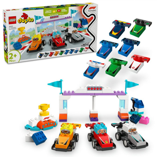 MASINI SI PILOTI DE CURSE F1, LEGO 10445 MASINI SI PILOTI DE CURSE F1, LEGO 10445