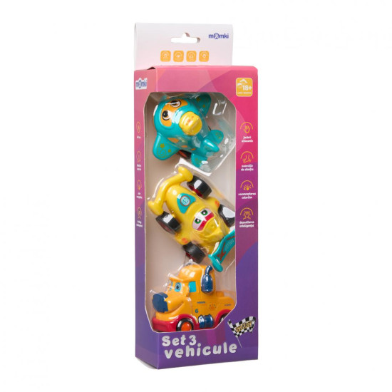 SET 3 VEHICULE ACTIONATE PRIN INERTIE SET 3 VEHICULE ACTIONATE PRIN INERTIE