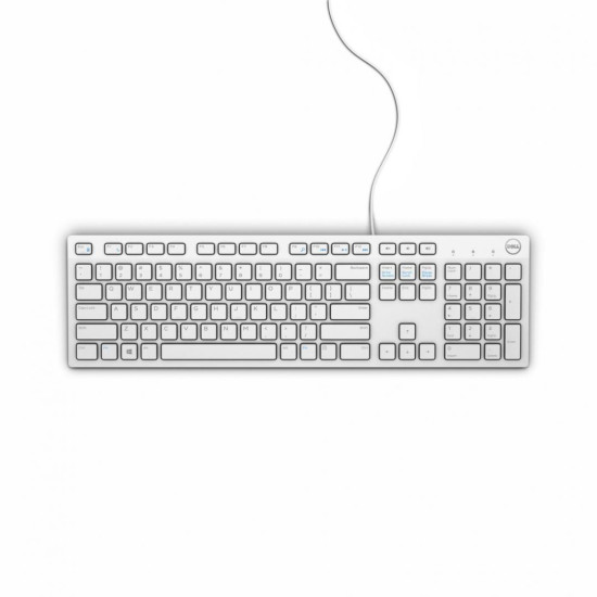 Tastatura Dell Keyboard Multimedia KB216, Wired, alba