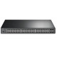 Switch TP-Link JetStream 48-Port Gigabit L2 Managed, TL-SG3452P interfata:  48× Porturi RJ45 10/100/1000 Mbps,  4× Sloturi Gigabit SFP, 1× Port RJ45 pe console, 1× Port Micro-USB pe console, Standard: 802.3at/af compliant, Porturi PoE+: 48 porturi, până l