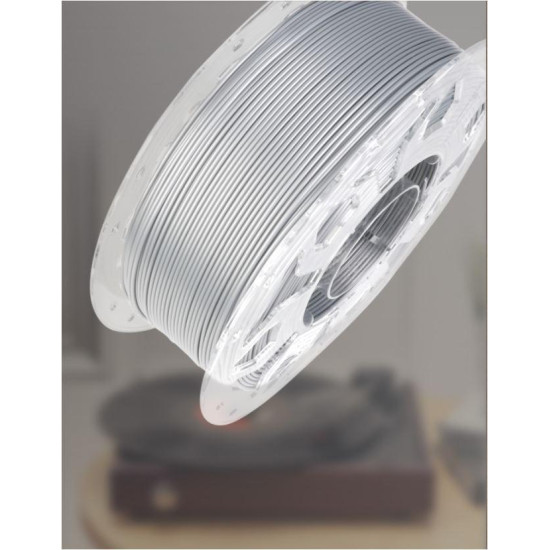CREALITY CR PLA 3D Printer Filament, white, Printing temperature: 190-220, Filament diameter: 1.75mm, Tensile strength: 60MPa, Size of filament wheel: Diameter 200mm, height 66mm, hole diameter 56mm. Utilizare: pana la 6 luni de la deschiderea ambalajului