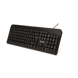 KIT Tastatura si Mouse Spacer SPDS-1691 cu fir, USB, tastatura multimedia „SPKB-169