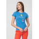 TSHIRT CASUAL F CAL PEGAS AZURE-L