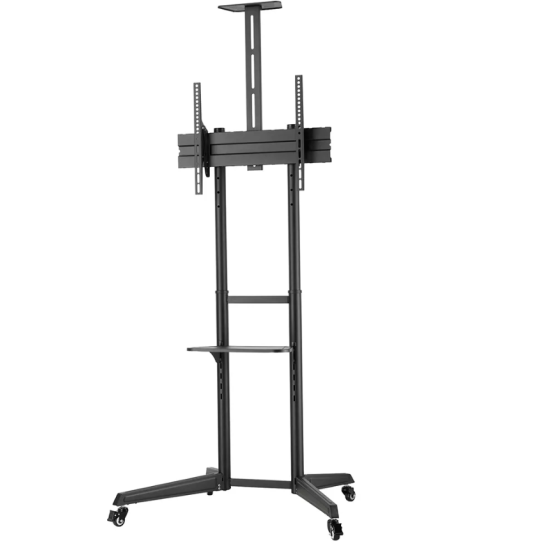 Stand podea mobil NM NS 55”-86” 76kg alb