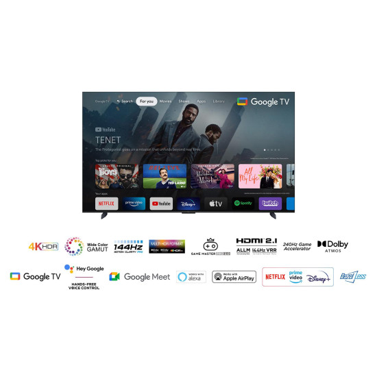 LED TV 4K 98''(249cm) 144Hz TCL 98P745