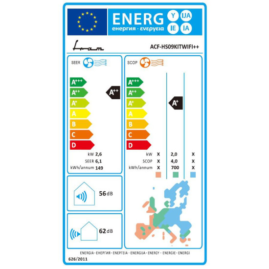 AER CONDITIONAT FRAM ACF-HS09KITWIFI++ AER CONDITIONAT FRAM ACF-HS09KITWIFI++