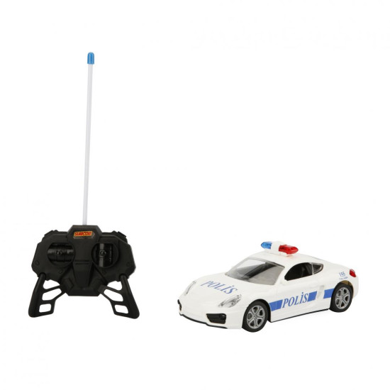 REMOTE CONTROL POLICE CAR, AZTEC, SCALE 1:20