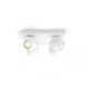 Spot LED Cvadruplu Philips Hue Buckram, Bluetooth, 4xGU10, 4x5W, 1400 lm, lumina alba (2200-6500K), IP20, 24x24x10.3cm, Metal, Alb, Intrerupator cu variator inclus Spot LED Cvadruplu Philips Hue Buckram, Bluetooth, 4xGU10, 4x5W, 1400 lm, lumina alba (2200-6500K), IP20, 24x24x10.3cm, Metal, Alb, Intrerupator cu variator inclus