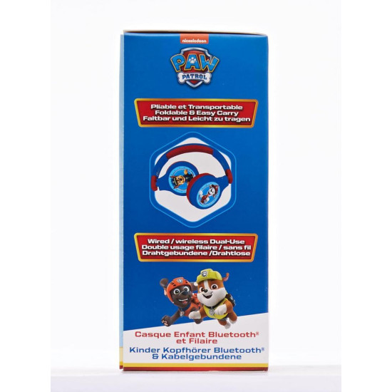 CASTI WIRELESS PLIABILE, PAW PATROL CASTI WIRELESS PLIABILE, PAW PATROL