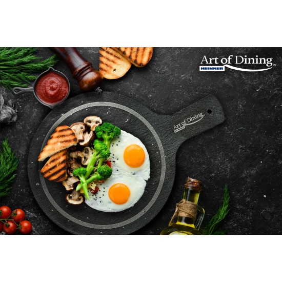 PLATOU ARDEZIE ROTUND CU MANER, 28X20 CM, COOKING BY HEINNER PLATOU ARDEZIE ROTUND CU MANER, 28X20 CM, COOKING BY HEINNER