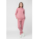 HANORAC COTON RAGLAN FEMEI PINK-XL