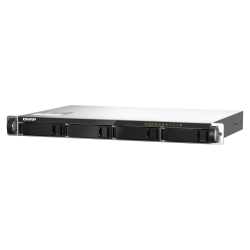 NAS QNAP 435XeU 4-Bay, CPU Marvell 64-bit Octeon TX2 CN9130 / CN9131 quad-core 2.2 GHz, RAM 4GB DDR4 SODIMM (1 slot, Max. 32GB), HDD 4 x 2.5