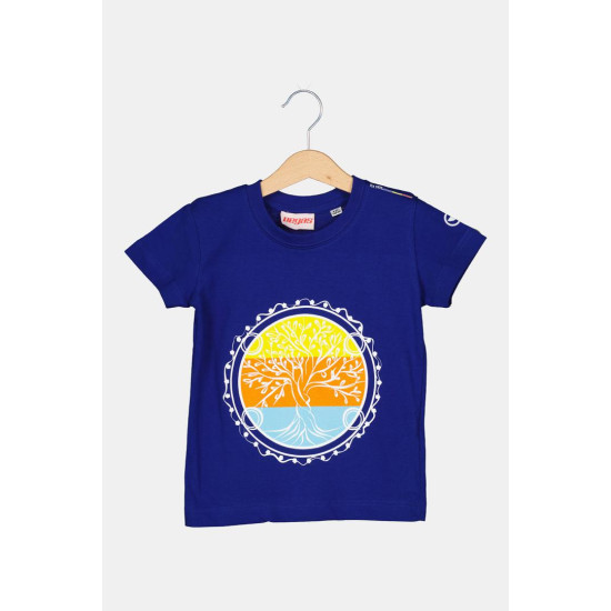 TRICOU ROATA FAMILIE COPII ROYAL BLUE-8 TRICOU ROATA FAMILIE COPII ROYAL BLUE-8
