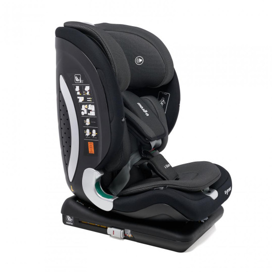 Scaun auto U-Grow,isofix,76-150 cm,negru Scaun auto U-Grow,isofix,76-150 cm,negru