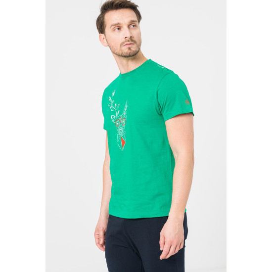 TRICOU  CERB FAMILIE BARBATI   K GREEN-XL