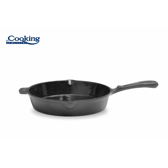 TIGAIE FONTA EMAILATA 26 x 5 CM, MARBLE GREY, COOKING BY HEINNER TIGAIE FONTA EMAILATA 26 x 5 CM, MARBLE GREY, COOKING BY HEINNER