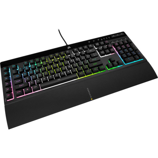 Tastatura Gaming Corsair K55 PRO, Iluminare RGB iCUE, Negru