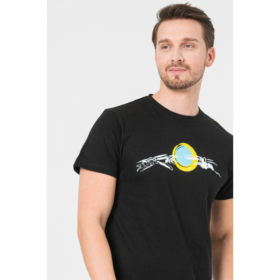TRICOU CASUAL MANA BICICLETA BARBATI BLACK-M TRICOU CASUAL MANA BICICLETA BARBATI BLACK-M