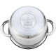 SEMIOALA INOX+CAPAC, 18X10.5 CM, 2.5 L, MYRA, COOKING BY HEINNER SEMIOALA INOX+CAPAC, 18X10.5 CM, 2.5 L, MYRA, COOKING BY HEINNER