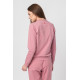 BLUZA COTON CASUAL FEMEI PINK-XL