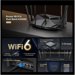 MERCUSYS MR90X AX6000 WIFI 6 ROUTER