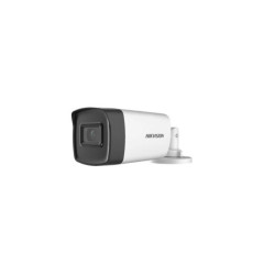 Camera supraveghere Hikvision Turbo HD bullet DS-2CE17H0T-IT3FS(2.8mm), 5MP, microfon audio incorporat, senzor 5 MP CMOS, rezolutie: 2560 (H) × 1944 (V)@20fps, iluminare: 0.01 Lux @ (F1.2, AGC ON), 0 Lux with IR, lentila: 2.8 mm, unghi vizualizare: horizo