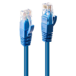 Cablu retea Lindy LY-48018, 2m Cat.6 U/UTP, Blue