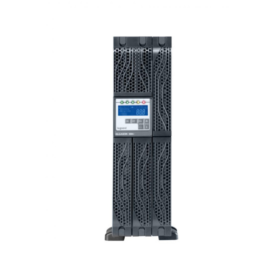 UPS Legrand Daker DK Plus 5000VA/ 5000W, tip online cu dubla conversie VFI-SS-111, forma Rack/ Tower, 230V, baterie 12V/ 5Ah, dimensiuni 440x176 (4U) x680mm, IP21, culoare negru