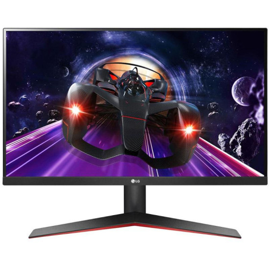 Monitor LED LG LED 24MP60G-B, 23.8inch, FHD IPS, 5 ms, 75 Hz, negru