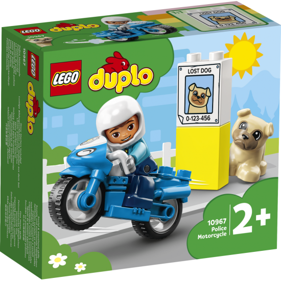 MOTOCICLETA DE POLITIE, LEGO 10967 MOTOCICLETA DE POLITIE, LEGO 10967