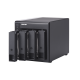 RAID USB QNAP TR-004 4-Bay, 2.5/3.5 SATA 3Gbps HDD (compatibile cu SATA 6Gbs/, 3Gb/s, neincluse), 1xUSB3.0 (type-c), tower, PSU adaptor 65W, garantie 2 ani