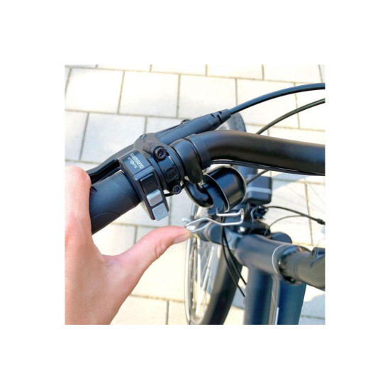 SONERIE E-BIKE PAPERCLIP NEGRU