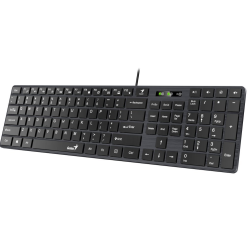 Tastatura Genius SlimStar 126, cu fir, neagra