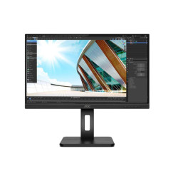 MONITOR AOC 27P2C 27 inch, Panel Type: IPS, Backlight: WLED, Resolution: 1920 x 1080, Aspect Ratio: 16:9,  Refresh Rate:75Hz, Response time GtG: 4 ms, Brightness: 250 cd/m², Contrast (static): 1000:1, Contrast (dynamic): 50M:1, Viewing angle: 178/178, Col