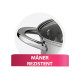 MADELINE, SET GATIT INOX 10 PIESE MADELINE, SET GATIT INOX 10 PIESE