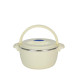 SET 3 CASEROLE TERMICE 2+4+6L,BELLY BEIGE, ART OF DINING BY HEINNER