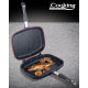 TIGAIE DUBLA DREPTUNGHIULARA TIP GRILL,ALUMINIU,32x24x7.5 CM,DARK LINE INDUCTIE, COOKING BY HEINNER TIGAIE DUBLA DREPTUNGHIULARA TIP GRILL,ALUMINIU,32x24x7.5 CM,DARK LINE INDUCTIE, COOKING BY HEINNER