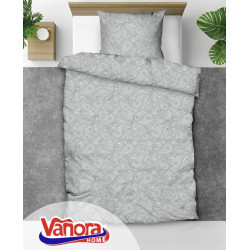 Set de pat single bumbac, 92 gsm,Paisley
