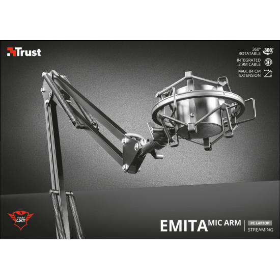 Brat Microfon Trust GXT 253 Emita Streaming Arm Brat Microfon Trust GXT 253 Emita Streaming Arm