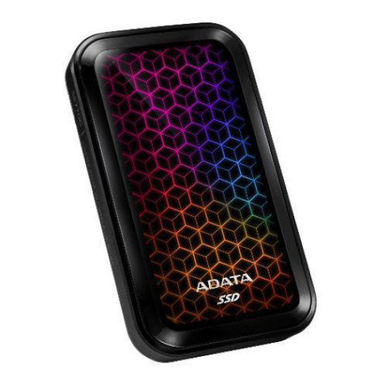 SSD extern ADATA SE770G, 512GB, Negru, USB 3.2 SSD extern ADATA SE770G, 512GB, Negru, USB 3.2